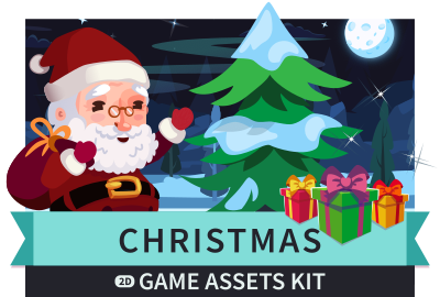 Christmas Game Assets Kit main cover image